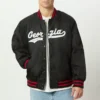 Black Georgia Bulldogs A-Game Varsity Jacket