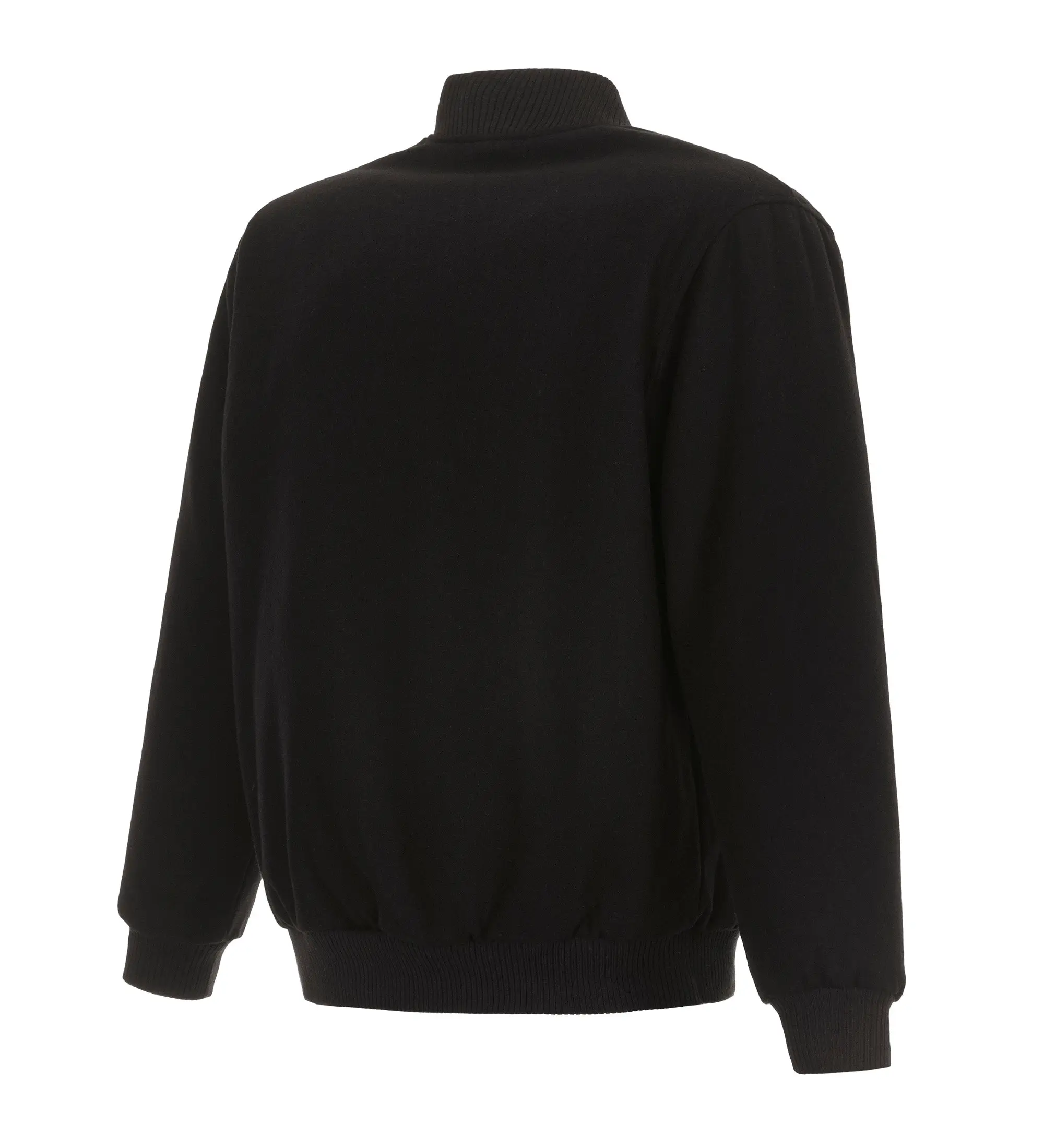 Black Milwaukee Bucks One Color Varsity Jacket 1