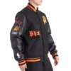 Black Phoenix Suns Old English Wool Varsity Jacket 2