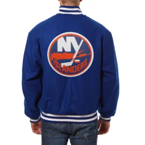 Blue New York Islanders Jacket 1