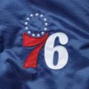 Blue Philadelphia 76ers Enforcer Varsity Jacket 2