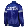 Blue Toronto Maple Leafs Varsity Jacket 1