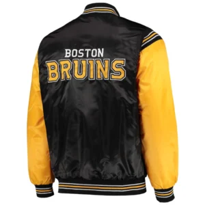Boston Bruins Black and Yellow Jacket 1