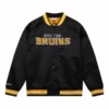 Boston Bruins Raglan Varsity Jacket