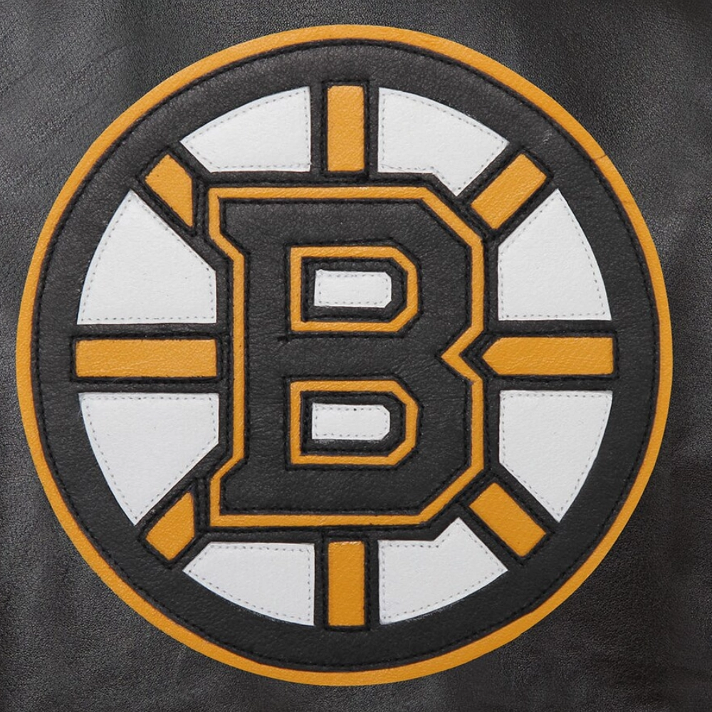 Boston Bruins Varsity Jacket -Black 2