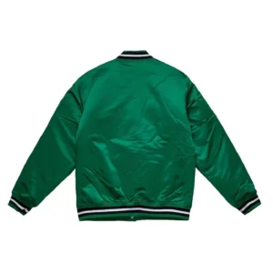 Boston Celtics Champ City Varsity Jacket Green 1