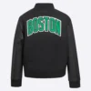 Boston Celtics Classic Black Wool Varsity Jacket 3