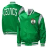 Boston Celtics Force Play Varsity Green Jacket 3
