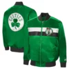 Boston Celtics Green The Ambassador Varsity Jacket 2