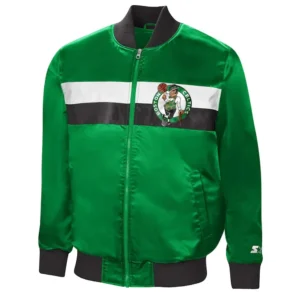 Boston Celtics Green The Ambassador Varsity Jacket