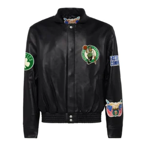 Boston Celtics Jeff Hamilton Jacket Black