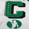 Boston Celtics Mashup White Varsity Jacket 5
