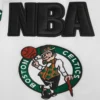 Boston Celtics Mashup White Varsity Jacket 8