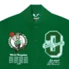 Boston Celtics OVO X Varsity Jacket Green 2