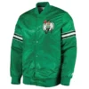 Boston Celtics Pick & Roll Varsity Green Jacket