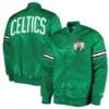 Boston Celtics Pick & Roll Varsity Green Jacket 3