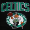 Boston Celtics Retro Classic Black Wool and Leather Varsity Jacket 5