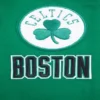 Boston Celtics Retro Classic Green Wool Varsity Jacket 4