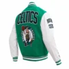 Boston Celtics Retro Classic Wool Varsity Green Jacket 1