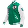 Boston Celtics Retro Classic Wool Varsity Green Jacket 2