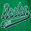Boston Celtics Script Tail Green Varsity Wool Jacket 4