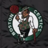 Boston Celtics Slider Black Varsity Jacket 2