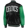 Boston Celtics The Enforcer Varsity Green Varsity Jacket 1