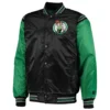 Boston Celtics The Enforcer Varsity Green Varsity Jacket