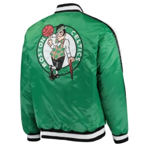 Boston Celtics The Offensive Green Varsity Jacket 1