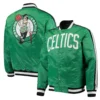 Boston Celtics The Offensive Green Varsity Jacket 3