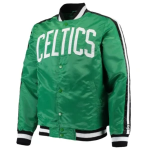 Boston Celtics The Offensive Green Varsity Jacket