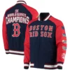 Boston Red Sox Challenger G-III Sports by Carl Banks Full-Zip Cotton Varsity Jacket 2