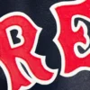 Boston Red Sox Full Real Full Leather Varsity Jacket – Navy 2