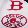 Boston Red Sox Old English Classic Wool & Leather Varsity Jacket 4