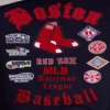 Boston Red Sox Old English Classic Wool & Leather Varsity Jacket 6
