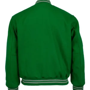 Brooklyn Dodgers Ebbets 1937 Authentic Green Wool Varsity Jacket 1