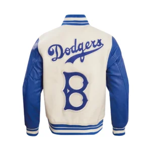 Brooklyn Dodgers Retro Classic Men´s Rib Wool Varsity Jacket 1