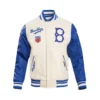 Brooklyn Dodgers Retro Classic Men´s Rib Wool Varsity Jacket