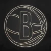 Brooklyn Nets Black & Gold Varsity Black Jacket 8