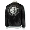 Brooklyn Nets Black The Offensive Varsity Jacket 1