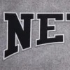 Brooklyn Nets Crest Varsity Grey Jacket 2