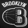 Brooklyn Nets Mashup Black Varsity Jacket 7