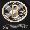 Brooklyn Nets Pro Prep Wool Black Jacket 4