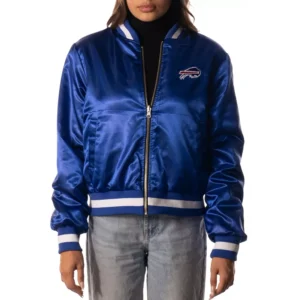 Buffalo Bills Bomber Varsity Blue Jacket