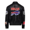Buffalo Bills Jeff Hamilton Full Black Jacket 1