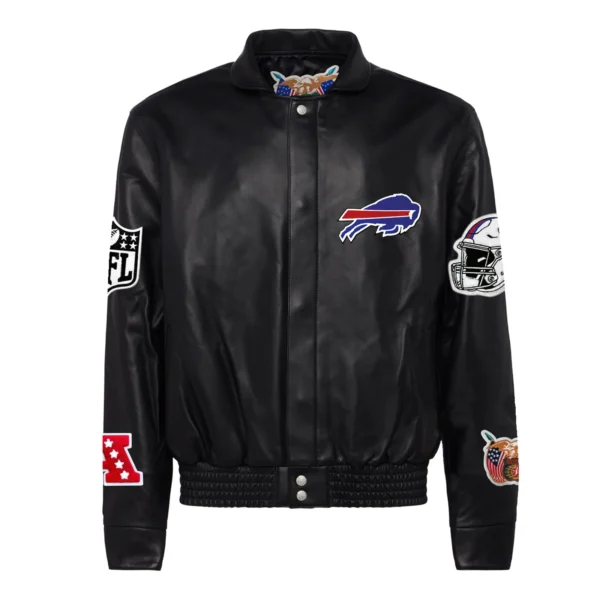 Buffalo Bills Jeff Hamilton Full Black Jacket