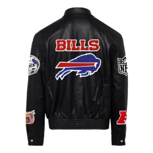Buffalo Bills Jeff Hamilton Leather Jacket 1