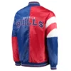 Buffalo Bills Leader Varsity Red and Blue Jacket 1