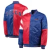 Buffalo Bills Leader Varsity Red and Blue Jacket 2
