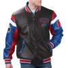 Buffalo Bills Leather Black Varsity Jacket